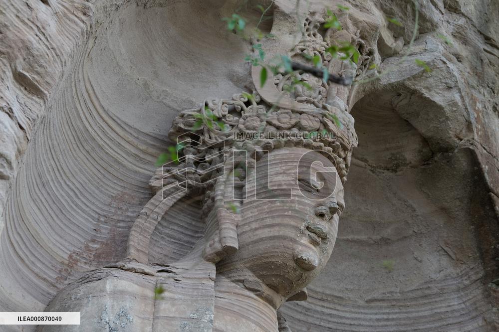 (SichuanMosaics) CHINA-SICHUAN-ANYUE-STONE CARVING (CN)