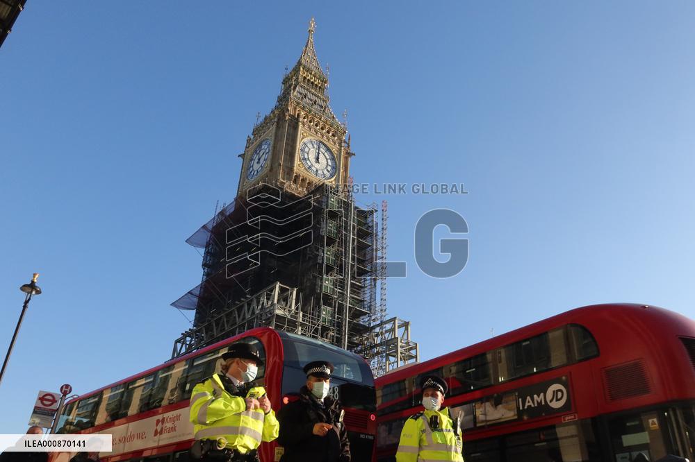 BRITAIN-LONDON-COVID-19-CASES