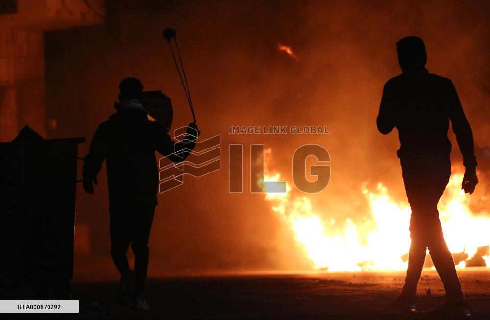 MIDEAST-NABLUS-CLASHES