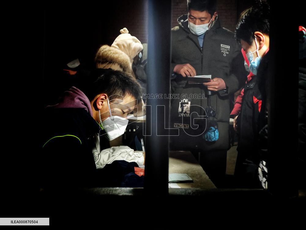 CHINA-HENAN-ANYANG-COVID-19-FIGHT AGAINST OMICRON VARIANT (CN)