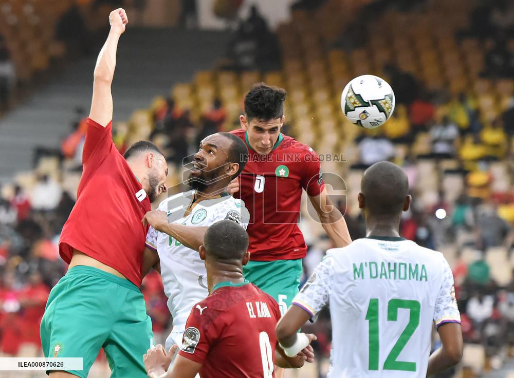 (SP)CAMEROON-YAOUNDE-FOOTBALL-AFCON-MOROCCO VS COMOROS