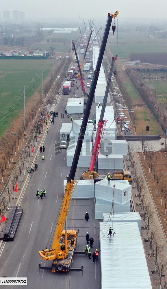 CHINA-HENAN-YUZHOU-COVID-19-TEMPORARY QUARANTINE CENTER (CN)