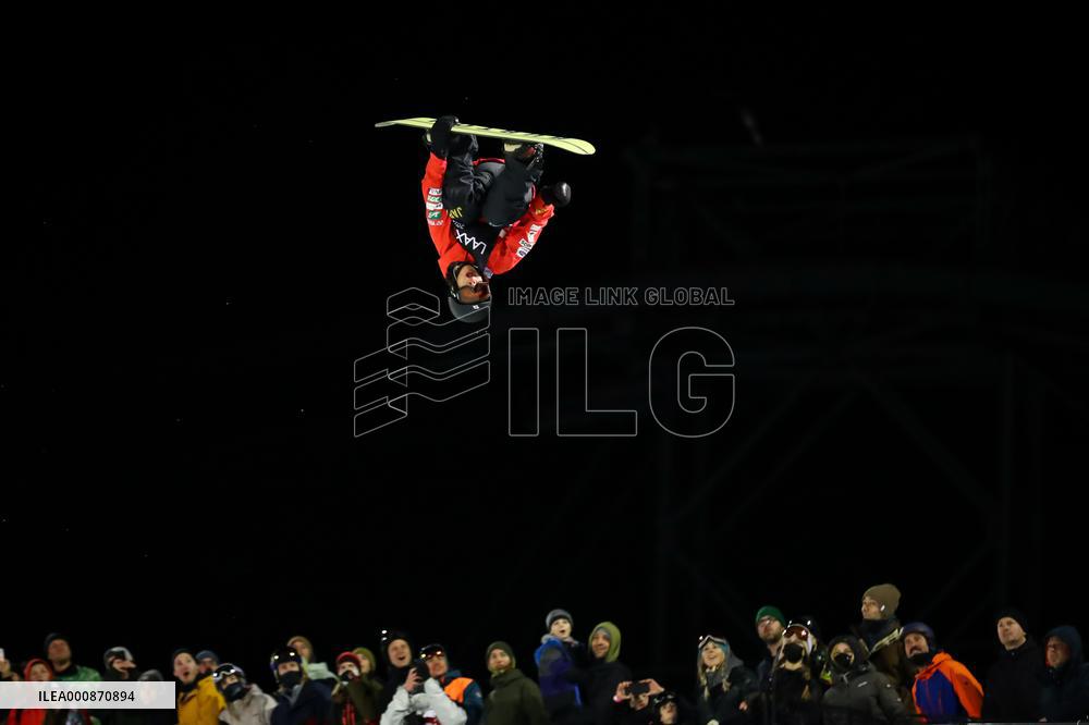 (SP)SWITZERLAND-LAAX-SNOWBOARD WORLD CUP-HALFPIPE FINAL