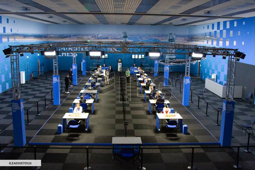 (SP)NETHERLANDS-WIJK AAN ZEE-CHESS TOURNAMENT 2022