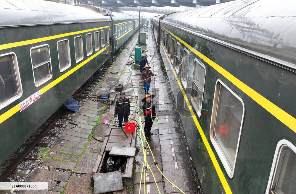 CHINA-2022 SPRING FESTIVAL TRAVEL RUSH-CHUNYUN (CN)