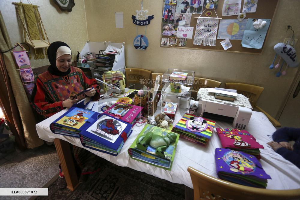 MIDEAST-TULKAREM-HAND MADE INTERACTIVE BOOKS