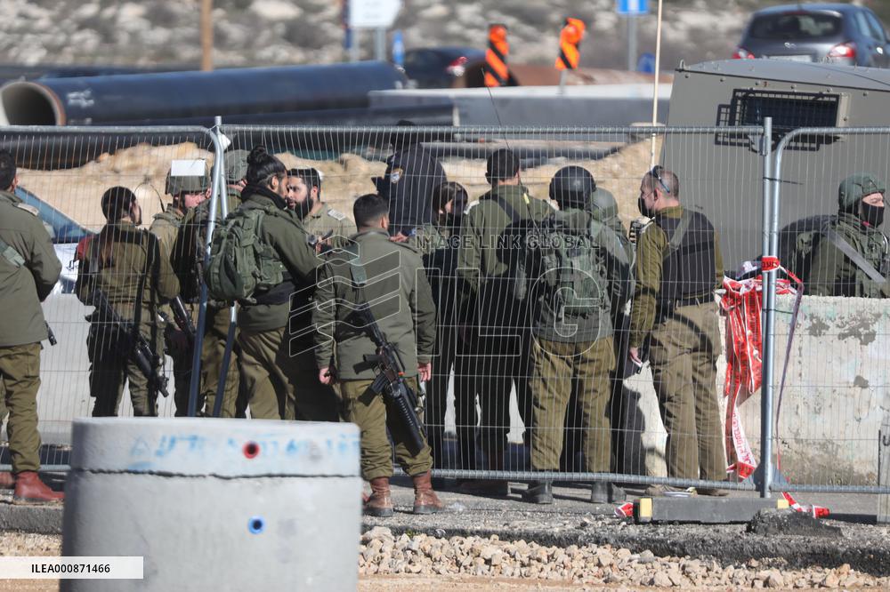 MIDEAST-HEBRON-PALESTINIAN MAN-KILLING