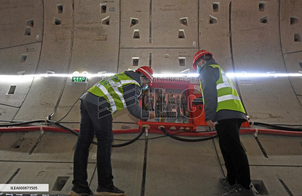 CHINA-TIANJIN-COVID-19-CONSTRUCTION (CN)