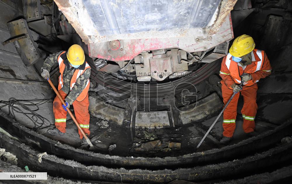 CHINA-TIANJIN-COVID-19-CONSTRUCTION (CN)