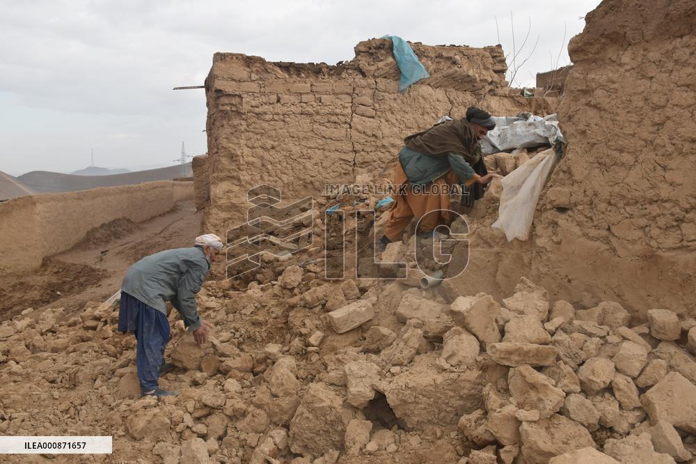AFGHANISTAN-BADGHIS-EARTHQUAKE