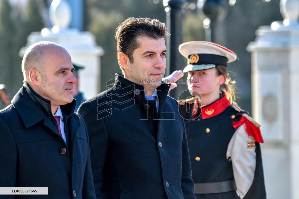 NORTH MACEDONIA-BULGARIA-VISIT