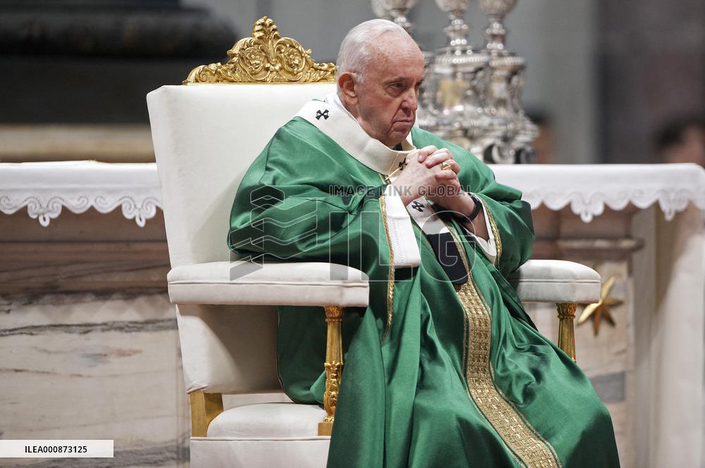 Pope Francis - Mass Opening the Synod of Bishops - Vatican