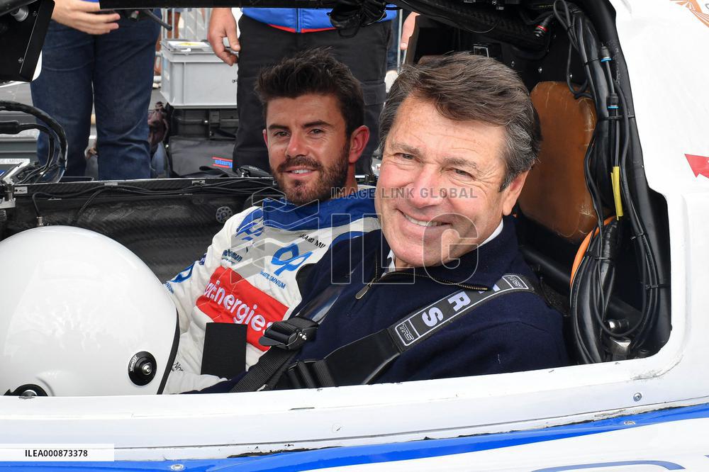 Christian Estrosi in the LMPH2G piloted by Norman Nato - Nice