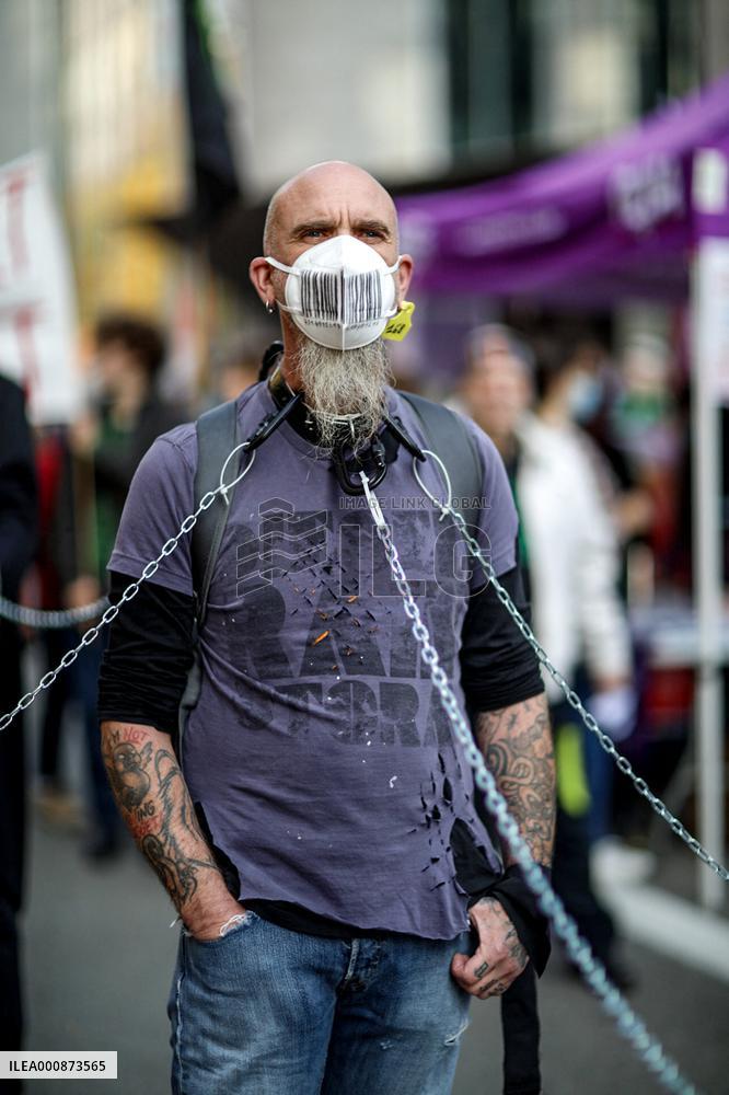 Climate march in Brussels