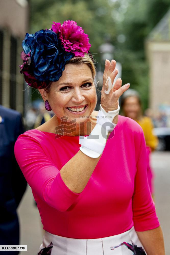 Queen Maxima At The Opening Of The Exhibition Viva La Frida - Assen