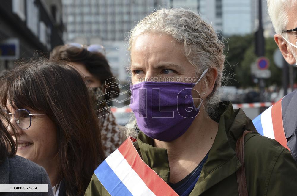 Demonstration Of Midwives On Strike - Paris