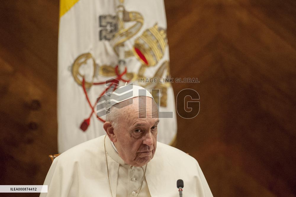 Pope Francis At The Ceremony For The Academic Act - Vatican