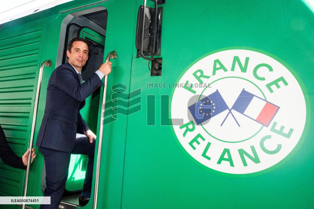 Closing Ceremony Of The Connecting Europe Express - Paris