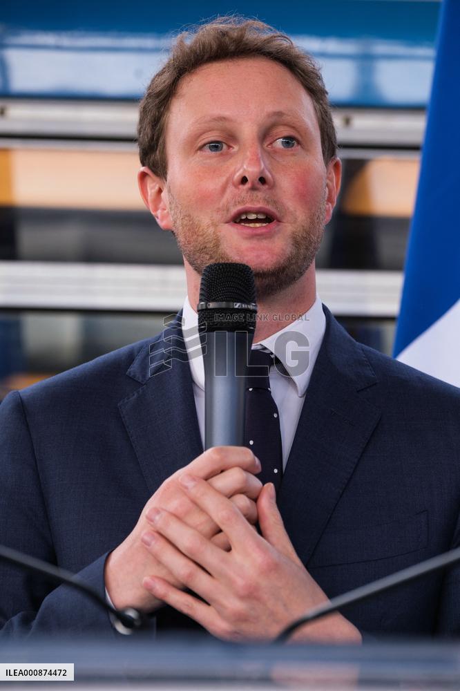 Closing Ceremony Of The Connecting Europe Express - Paris