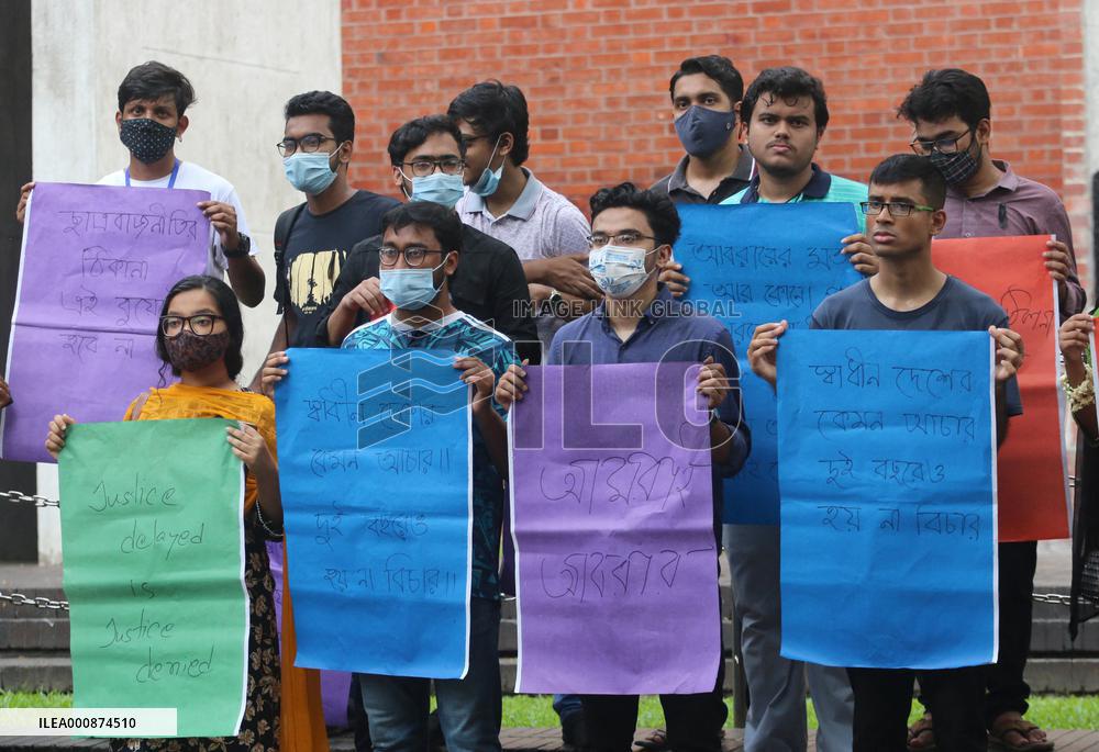 Demonstration Of Students For BUET Student Abrar Fahad - Dhaka