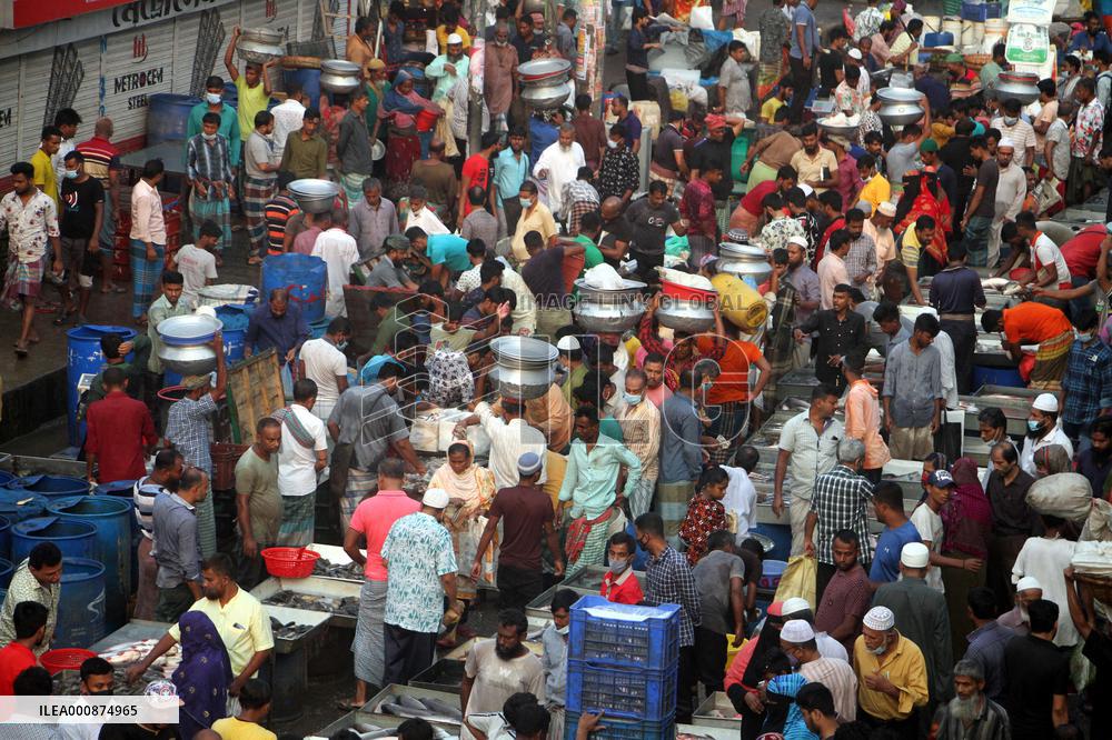 Jatrabari Fish Market In Dhaka - Bangladesh