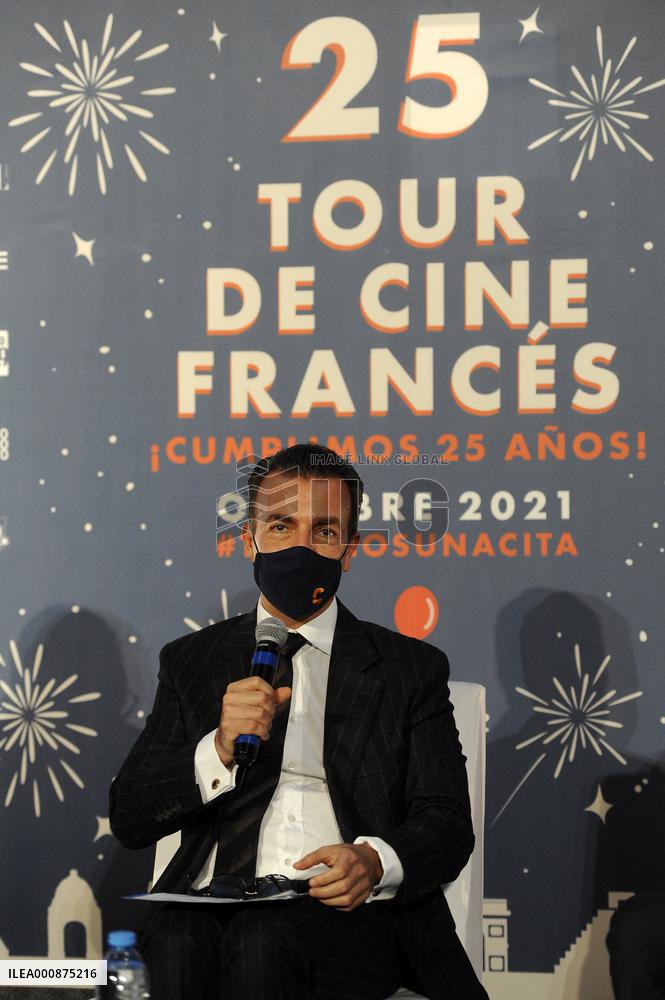 25th French Film Tour Press Conference - Mexico