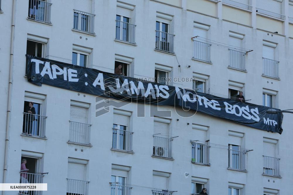 Bernard Tapie Funeral - Marseille