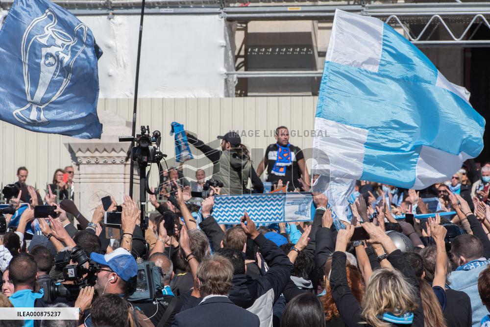 Bernard Tapie Funeral - Marseille