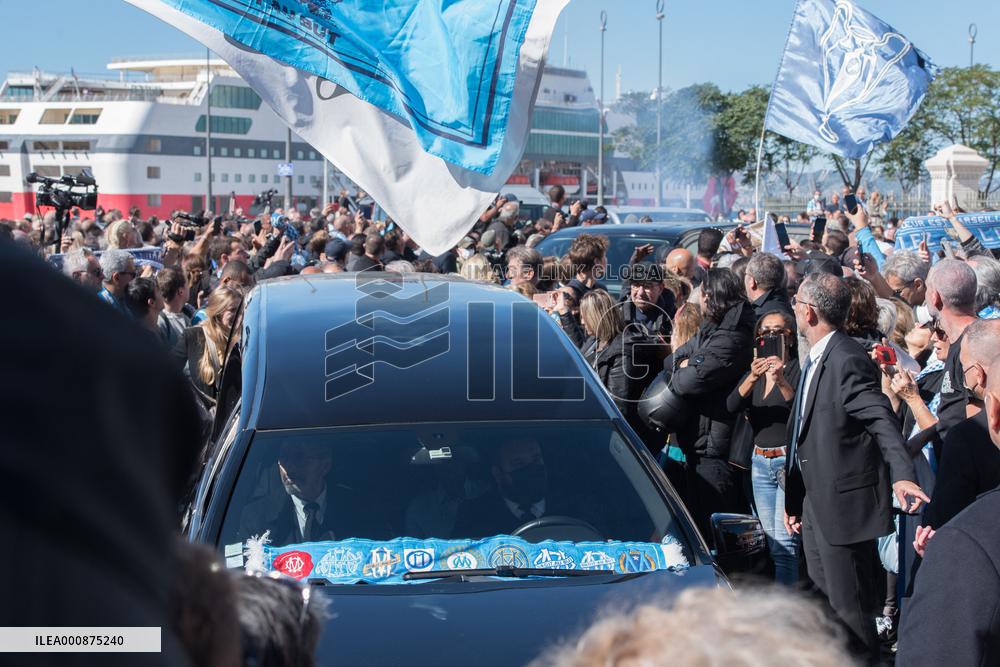 Bernard Tapie Funeral - Marseille