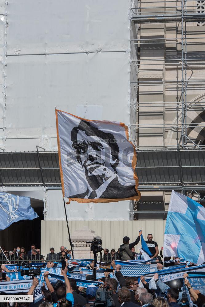 Bernard Tapie Funeral - Marseille