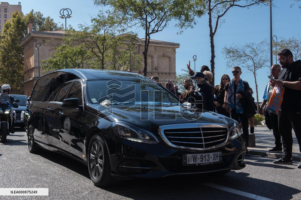 Bernard Tapie Funeral - Marseille