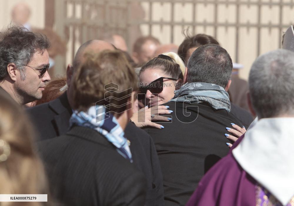 Bernard Tapie Funeral - Marseille