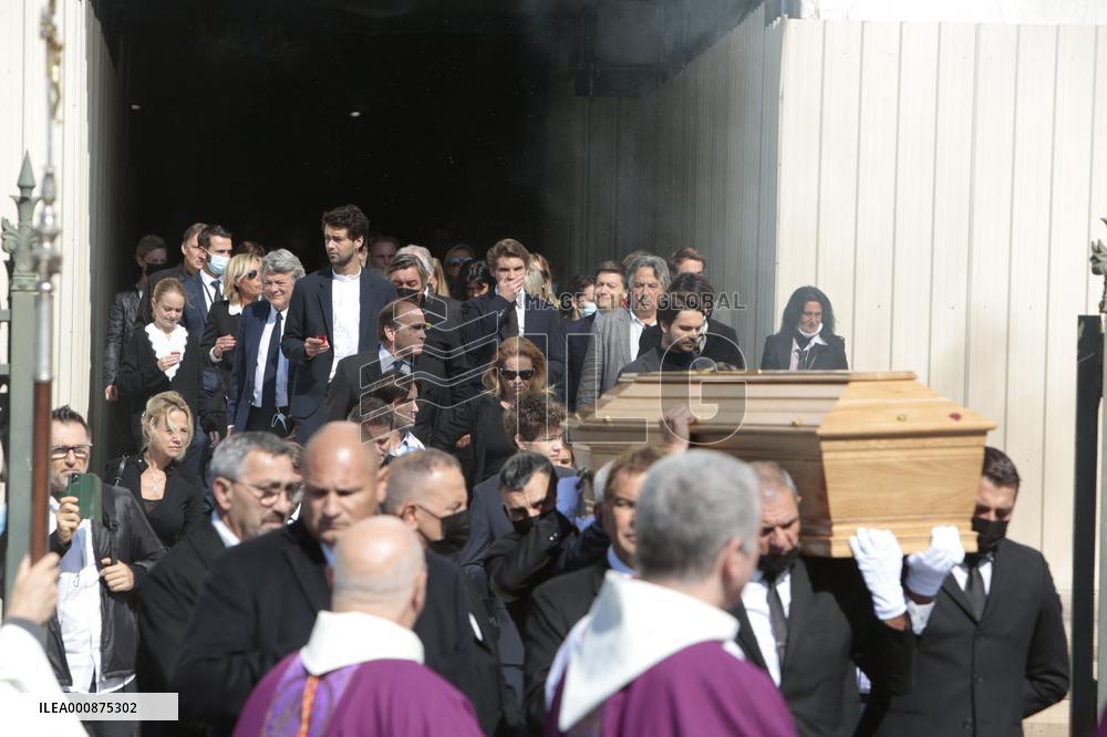 Bernard Tapie Funeral - Marseille