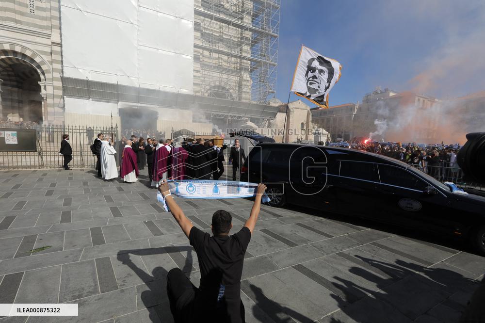 Bernard Tapie Funeral - Marseille
