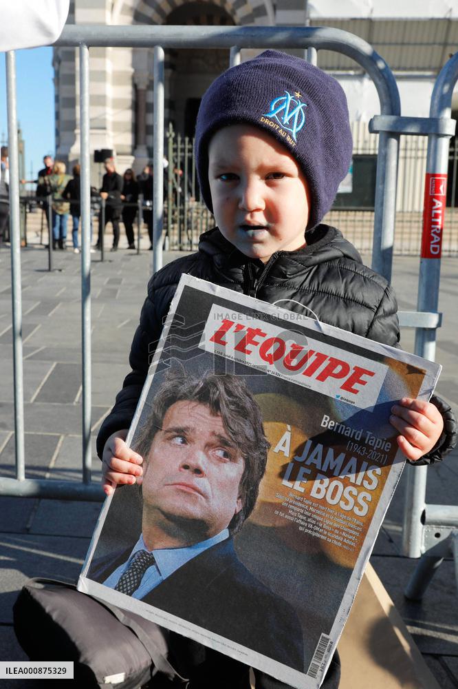 Bernard Tapie Funeral - Marseille