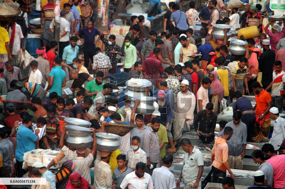 Jatrabari Fish Market In Dhaka - Bangladesh