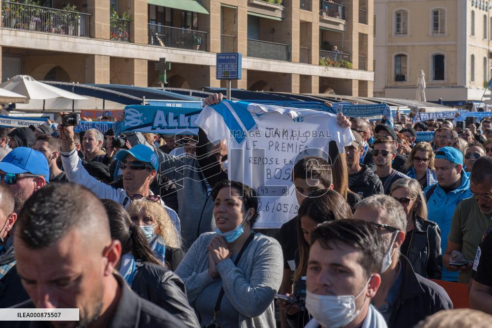 Bernard Tapie Funeral - Marseille