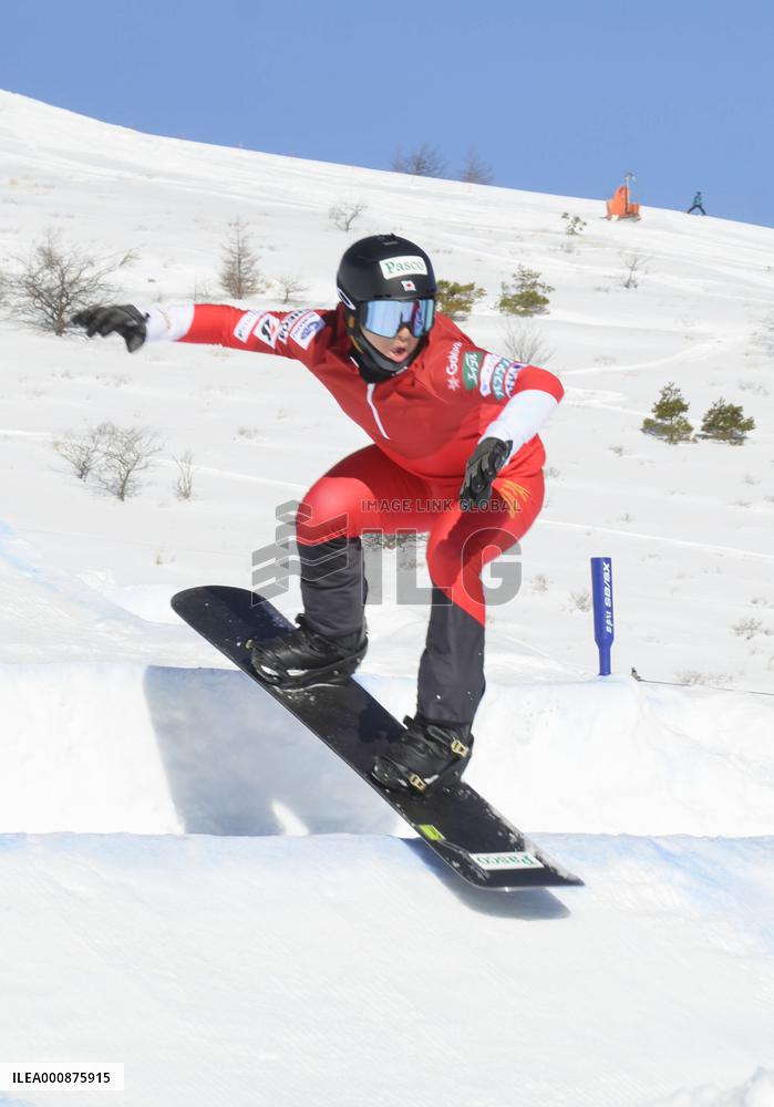 Japanese snowboarder Takahara