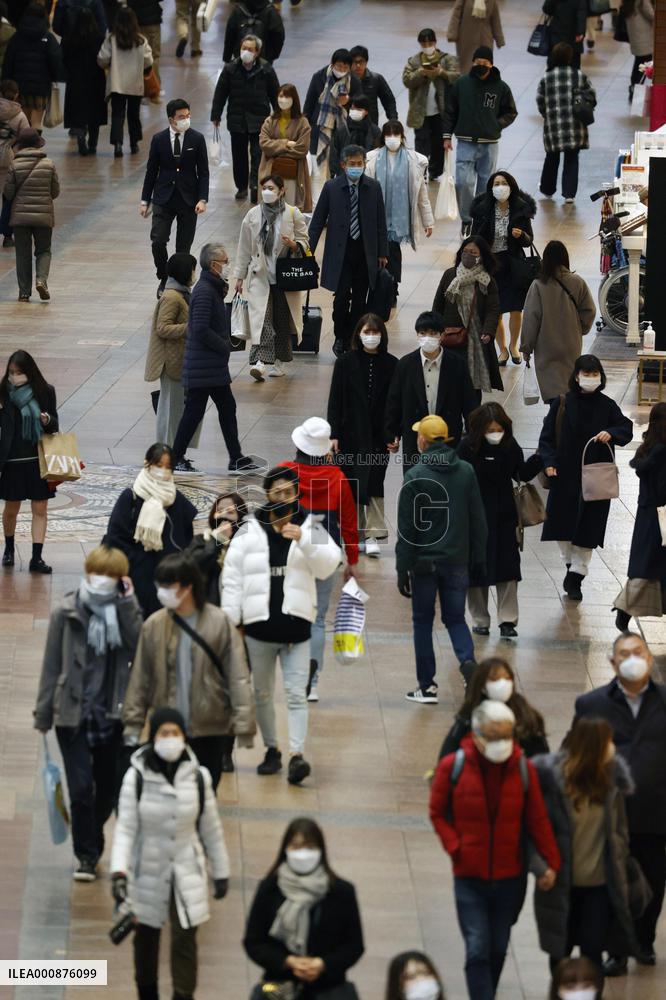 Surge in COVID-19 cases in Japan