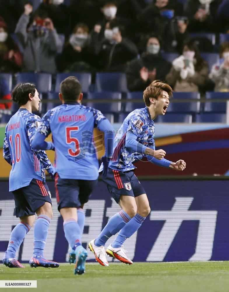 Football: Japan-China World Cup qualifier