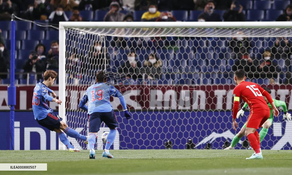 Football: Japan-China World Cup qualifier