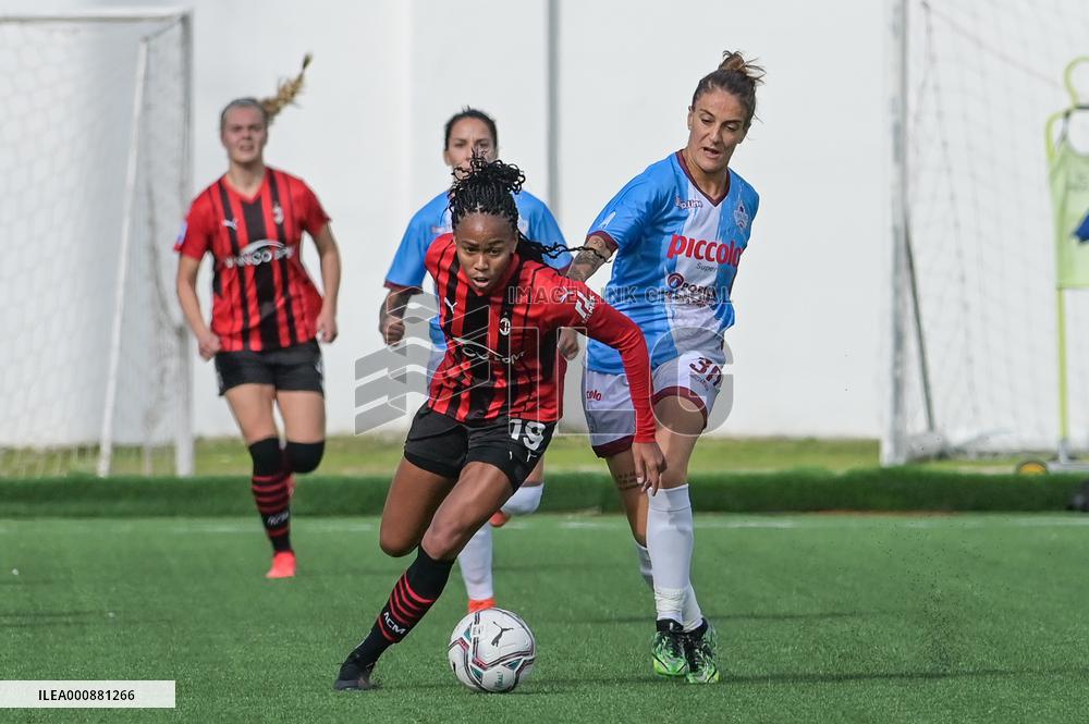 SOCCER-ITALY-POMIGLIANO-MILAN