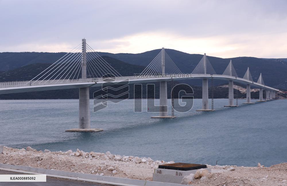 CROATIA-KOMARNA-PELJESAC BRIDGE