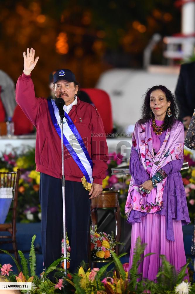 NICARAGUA-MANAGUA-PRESIDENT-SWEARING-IN