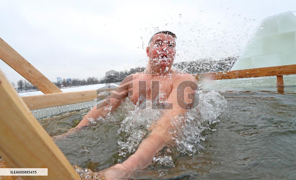 BELARUS-MINSK-ORTHODOX EPIPHANY-CELEBRATION