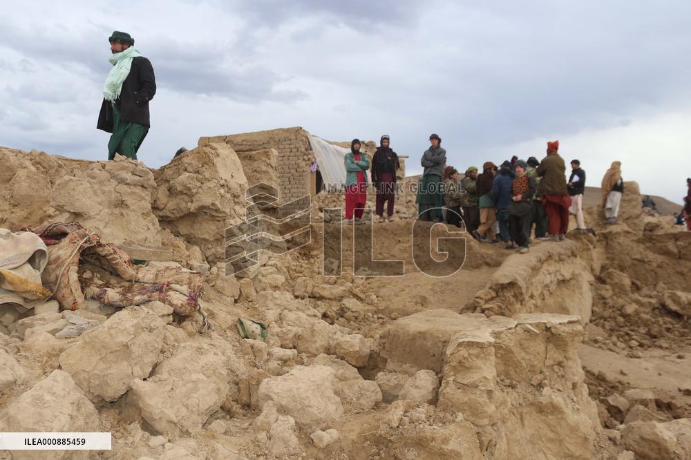 AFGHANISTAN-BADGHIS-EARTHQUAKE