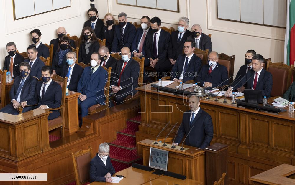 BULGARIA-SOFIA-PRESIDENT-OATH-TAKING