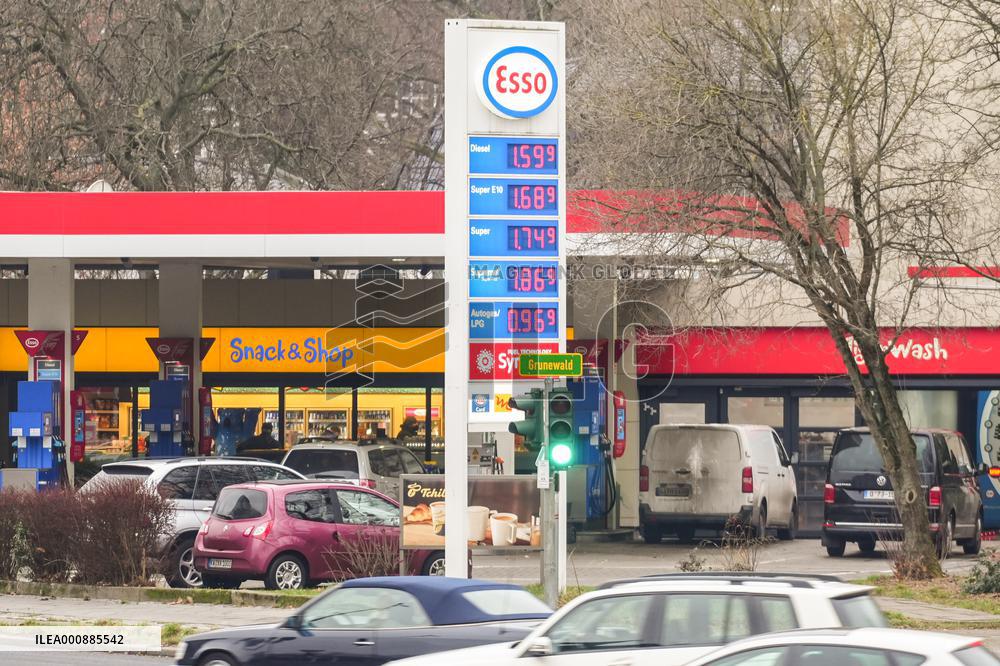 GERMANY-BERLIN-ANNUAL INFLATION RATE