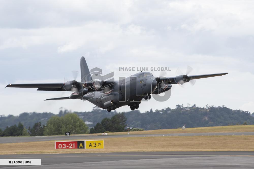 NEW ZEALAND-AUCKLAND-AIRCRAFT-TONGA