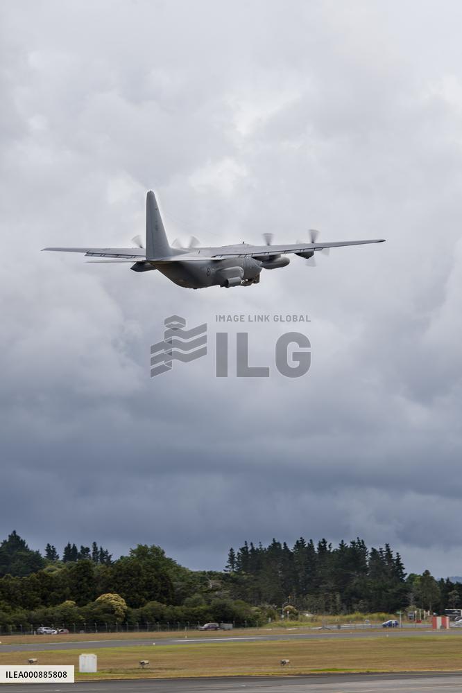 NEW ZEALAND-AUCKLAND-AIRCRAFT-TONGA